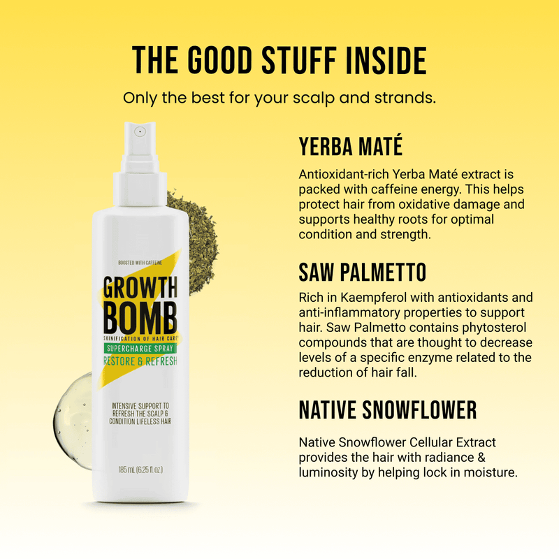 Growth Bomb Hair Growth Spray 185ml