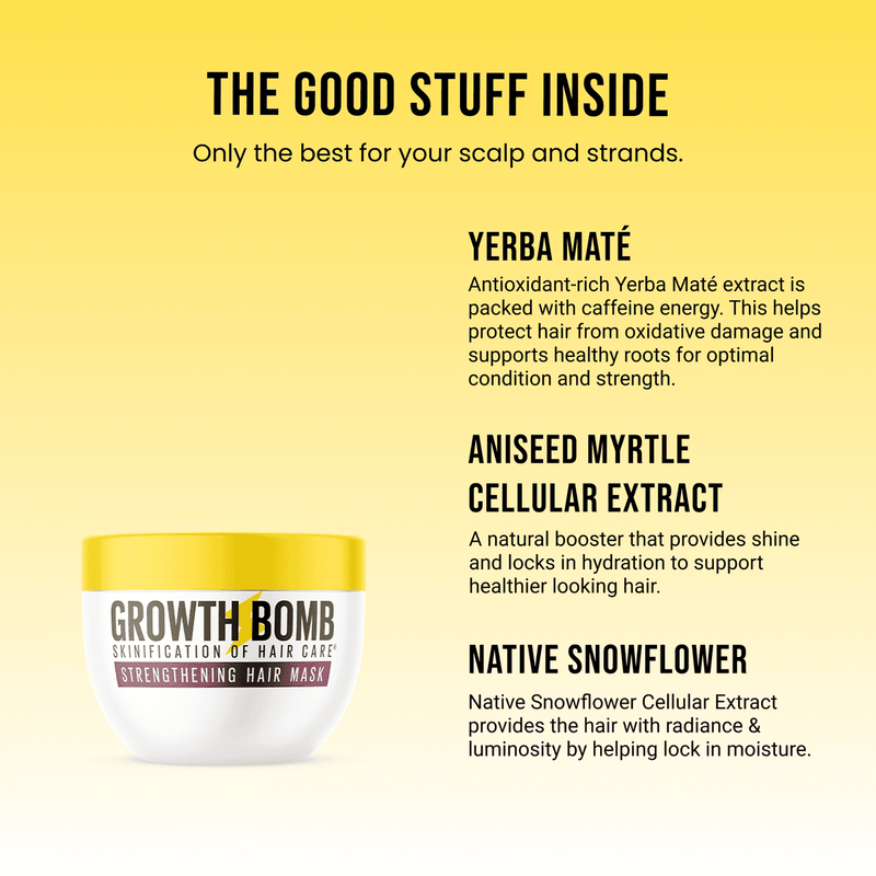 Growth Bomb Hair Growth Strengthening Hair Mask 235ml