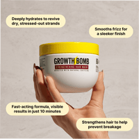 Growth Bomb Hair Growth Strengthening Hair Mask 235ml