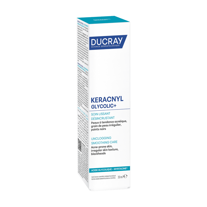 Ducray Keracnyl Glycolic+ Cleansing Cream 30ml