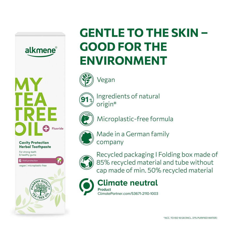 Alkmene Tea Tree Herbal Toothpaste 100ml