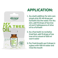 Alkmene Tea Tree Oil 10ml