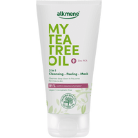 Alkmene Tea Tree Oil 3 In 1 Cleansing Peeling Mask 150ml