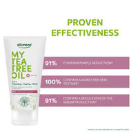 Alkmene Tea Tree Oil 3 In 1 Cleansing Peeling Mask 150ml