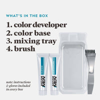 Just For Men Moustache & Beard Brush In Color M55 Real Black
