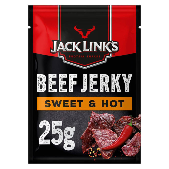 Jack Links Protein Snacks Beef Jerky Sweet & Hot 25g
