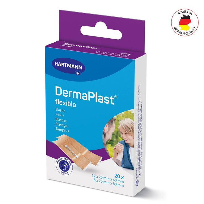 Dermaplast Flexible Plasters Assorted 20 Pieces