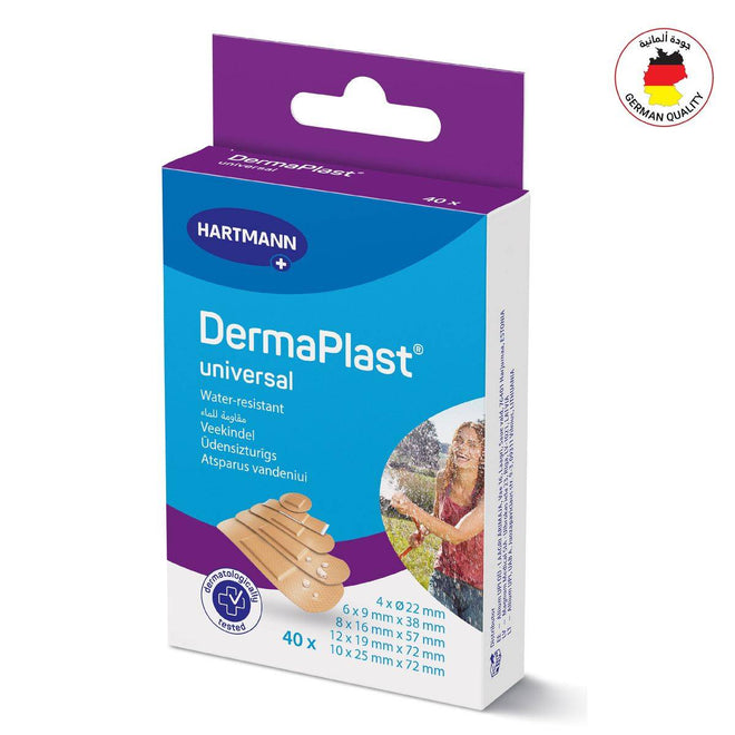 Dermaplast Universal Plasters Assorted 40 Pieces