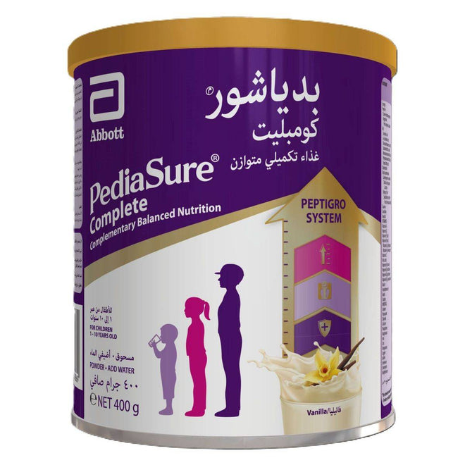 Pediasure Complete Peptigro System For Children (1-10 Years) Vanilla 400g