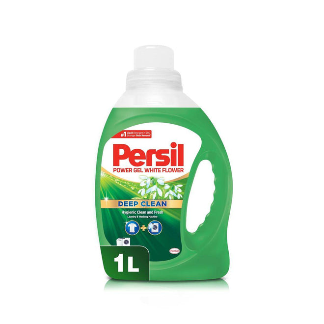 Persil Laundry Detergent Liquid Power Gel White Flower 1L