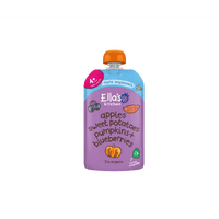 Ellas Kitchen Organic Puree 4+ Months Sweet Potato Pumpkin Apples + Blueberries 120g
