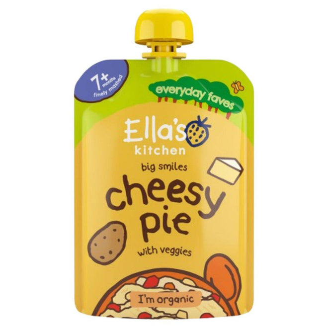 Ellas Kitchen Organic Puree 7+ Months Cheesy Pie With Veggies 130g