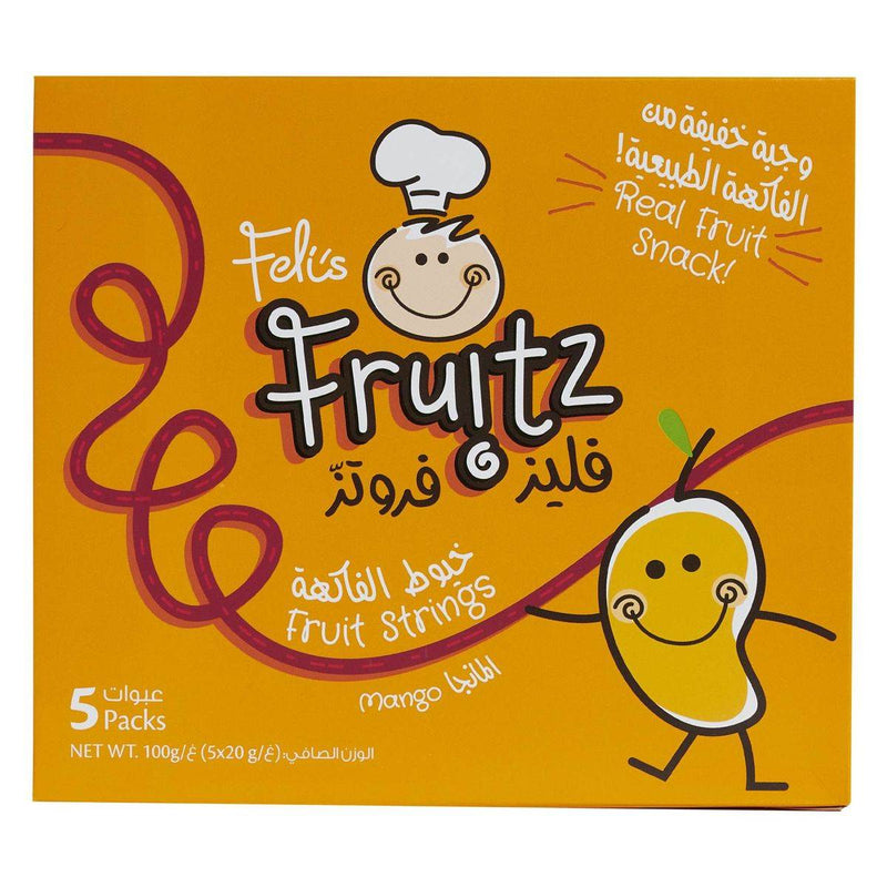 Felis Fruitz Fruit Strings Mango 20g 5 Packs