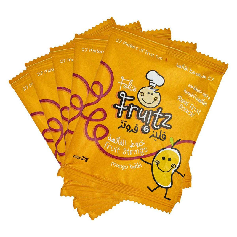 Felis Fruitz Fruit Strings Mango 20g 5 Packs