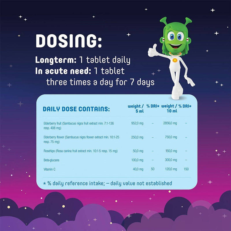 Martians Proimun Immune System Support 30 Chewable Tablets