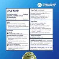 Mucinex 600mg Expectorant 20 Tablets
