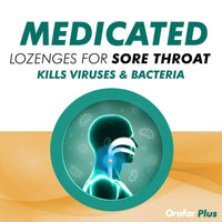 Orofar Plus Lozenges Lemon 24 Packs