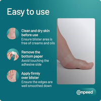 Compeed Blister Plasters Toes 8 Pieces