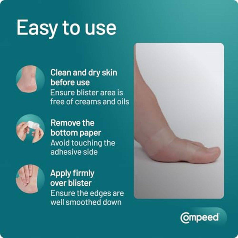 Compeed Blister Plasters Toes 8 Pieces