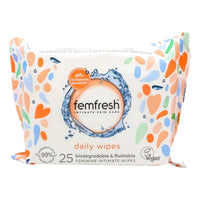 Femfresh Intimate Daily Wipes 25 Pack