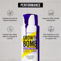 Growth Bomb Blonde Toning Conditioner 300ml