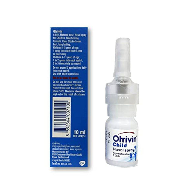 Otrivin 0.05% Nasal Drops Child 10ml