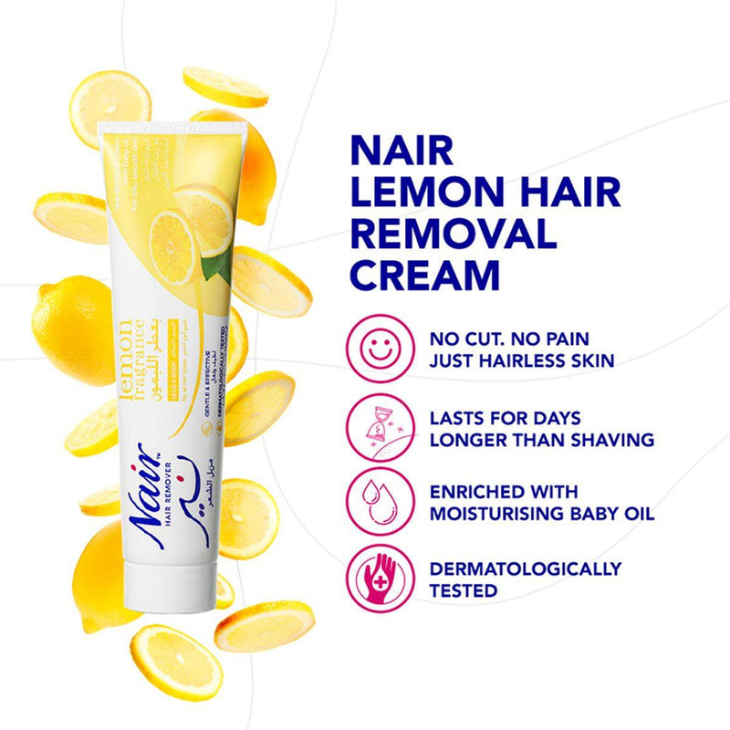 Nair Hair Removal Cream Lemon 110g