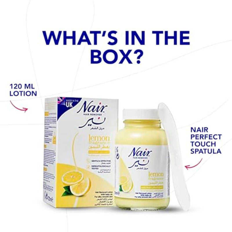 Nair Hair Removal Lotion Lemon 120ml