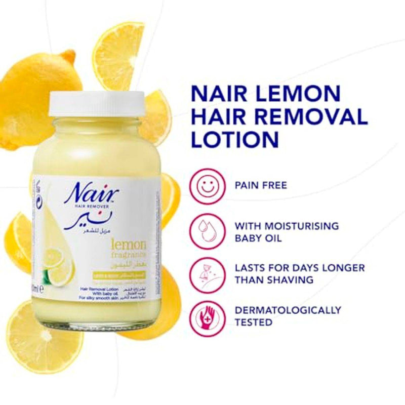Nair Hair Removal Lotion Lemon 120ml