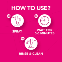 Nair Hair Removal Spray Rose 200ml