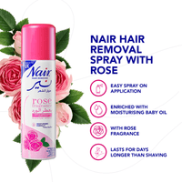 Nair Hair Removal Spray Rose 200ml