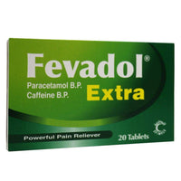 Fevadol Extra 500mg/65mg 20 Tablets