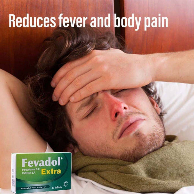 Fevadol Extra 500mg/65mg 20 Tablets