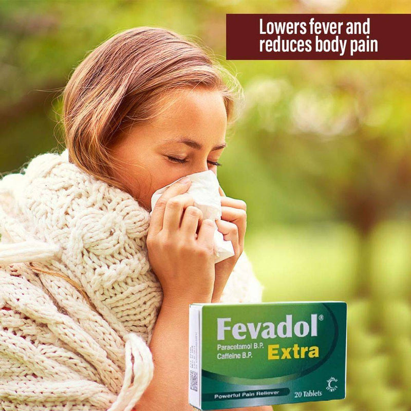 Fevadol Extra 500mg/65mg 20 Tablets