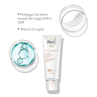 RoC Soleil Protect Anti Wrinkle Smoothing Fluid SPF50+ 50ml