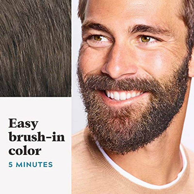 Just For Men Moustache & Beard Brush In Color M40 Medium Dark Brown