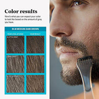 Just For Men Moustache & Beard Brush In Color M40 Medium Dark Brown