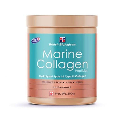 British Biologicals Marine Collagen Unflavoured 200g