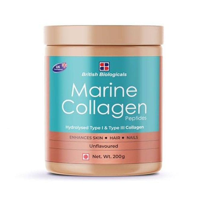 British Biologicals Marine Collagen Unflavoured 200g
