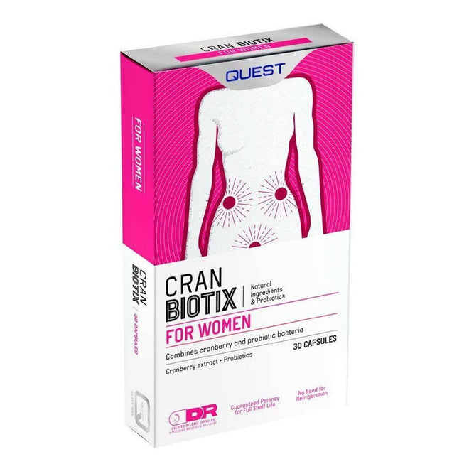 Quest Cranbiotix 30 Capsules