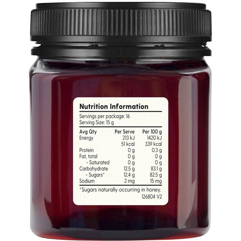 Barnes Naturals Active Australian Manuka Honey MGO400+ 250g