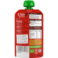 Ellas Kitchen Organic Puree 4+ Months Strawberries + Apples 120g