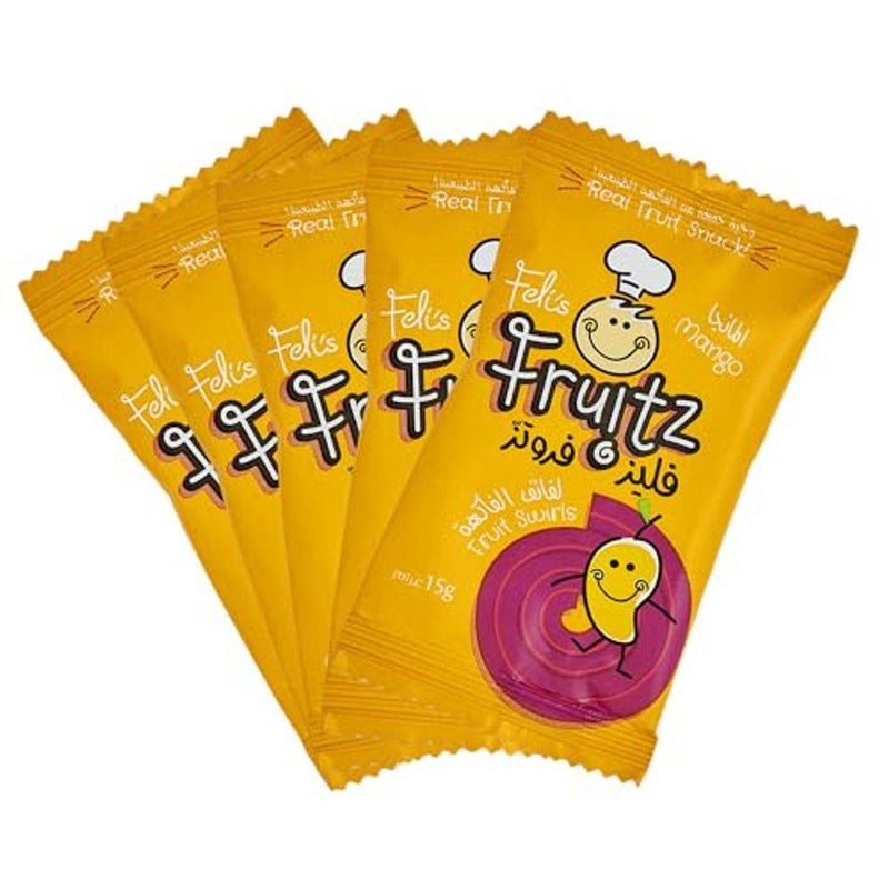 Felis Fruitz Fruit Swirls Mango 15g 5 Packs