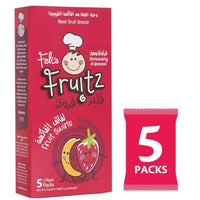 Felis Fruitz Fruit Swirls Strawberry Banana 15g 5 Packs
