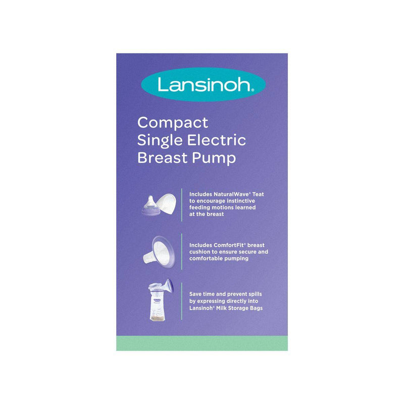 Lansinoh Compact Single Electric Breast Pump