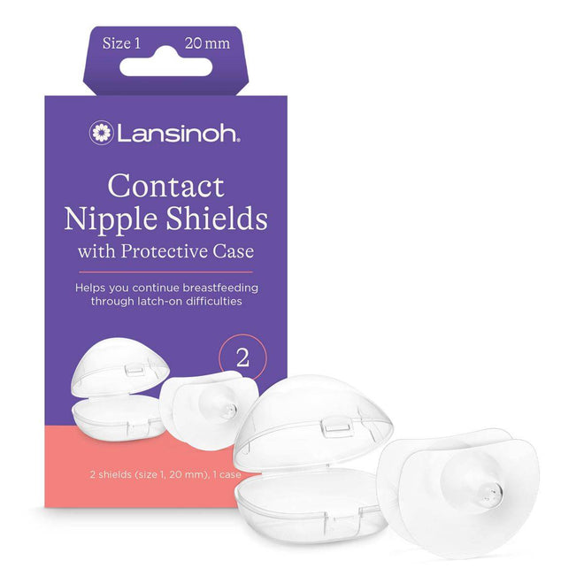 Lansinoh Contact Nipple Shields 20mm 2 Pack