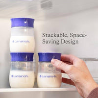 Lansinoh Breastmilk Storage Bottles 160mlx4 Pack