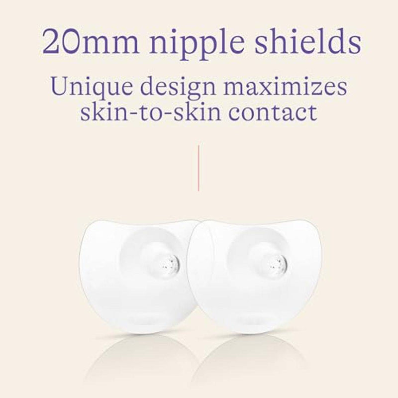 Lansinoh Contact Nipple Shields 20mm 2 Pack