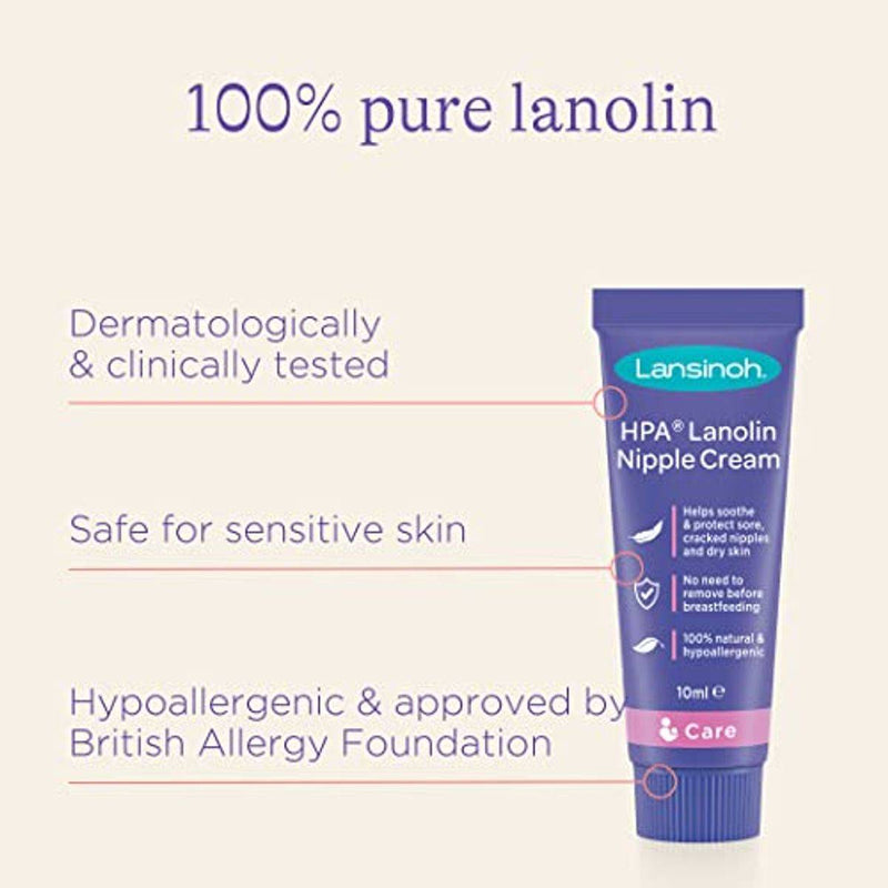 Lansinoh Lanolin For Sore Nipples & Cracked Skin 10ml