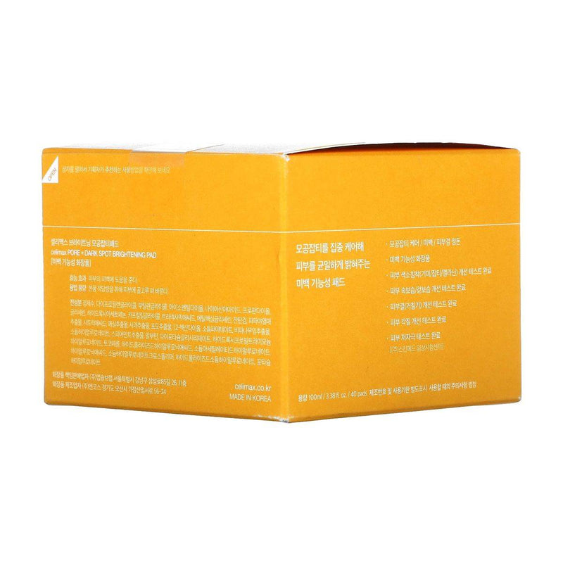 Celimax Pore + Dark Spot Brightening 40 Pads